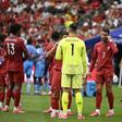 Cristiano Ronaldo aponta falha a Diogo Costa no golo da RD Congo