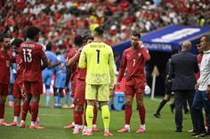 Cristiano Ronaldo aponta falha a Diogo Costa no golo da RD Congo