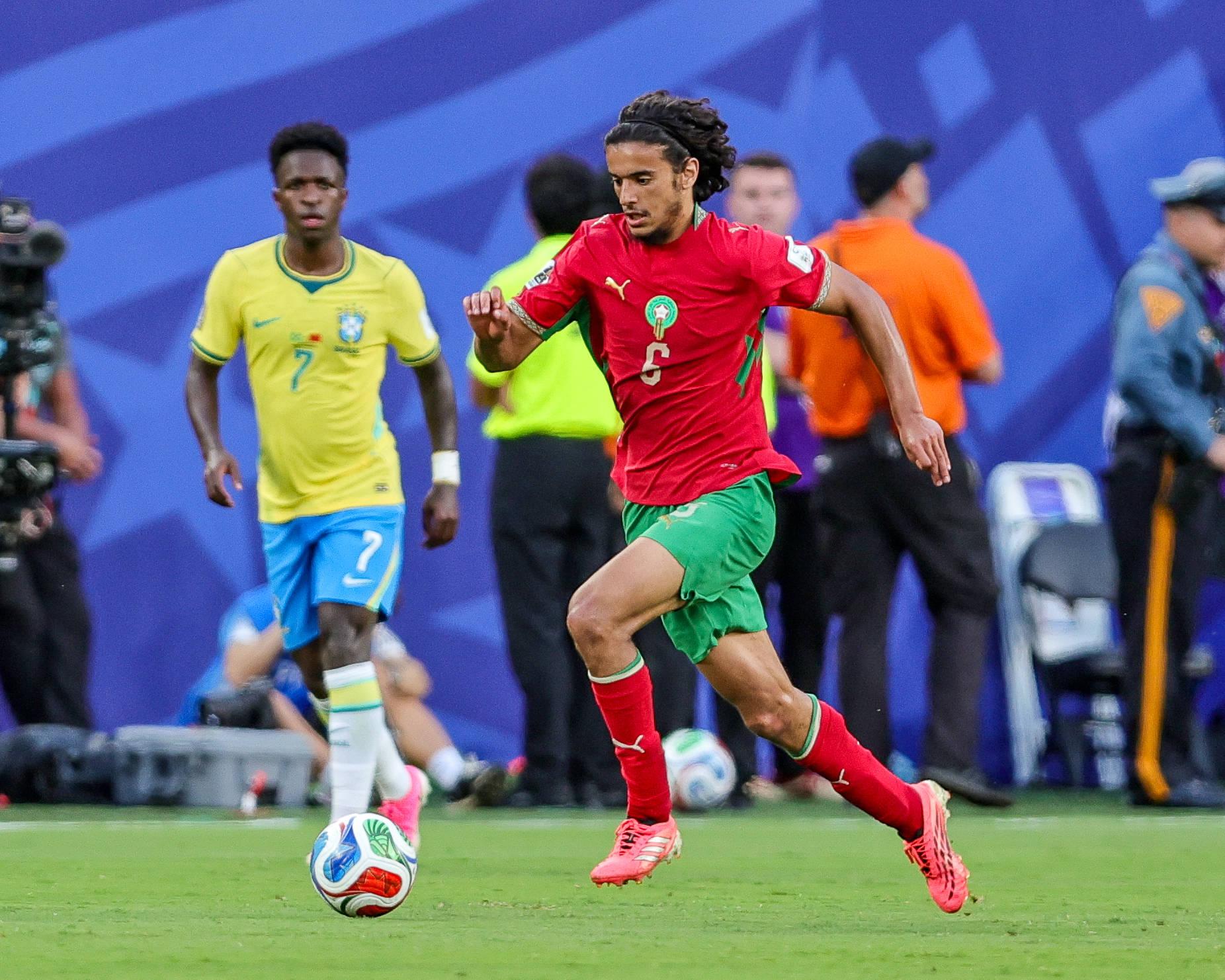 Ayyoud Bouaddi - €80 milhões. O marroquino apresentou-se ao Mundo no empate (1-1) com o Brasil e, aos 18 anos, o médio do Lille promete continuar a impressionar