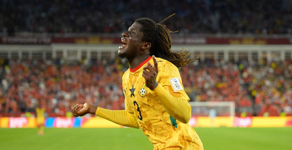 Caleb Yirenkyi marcou pelo Gana e já é herói nacional - Foto: Imago