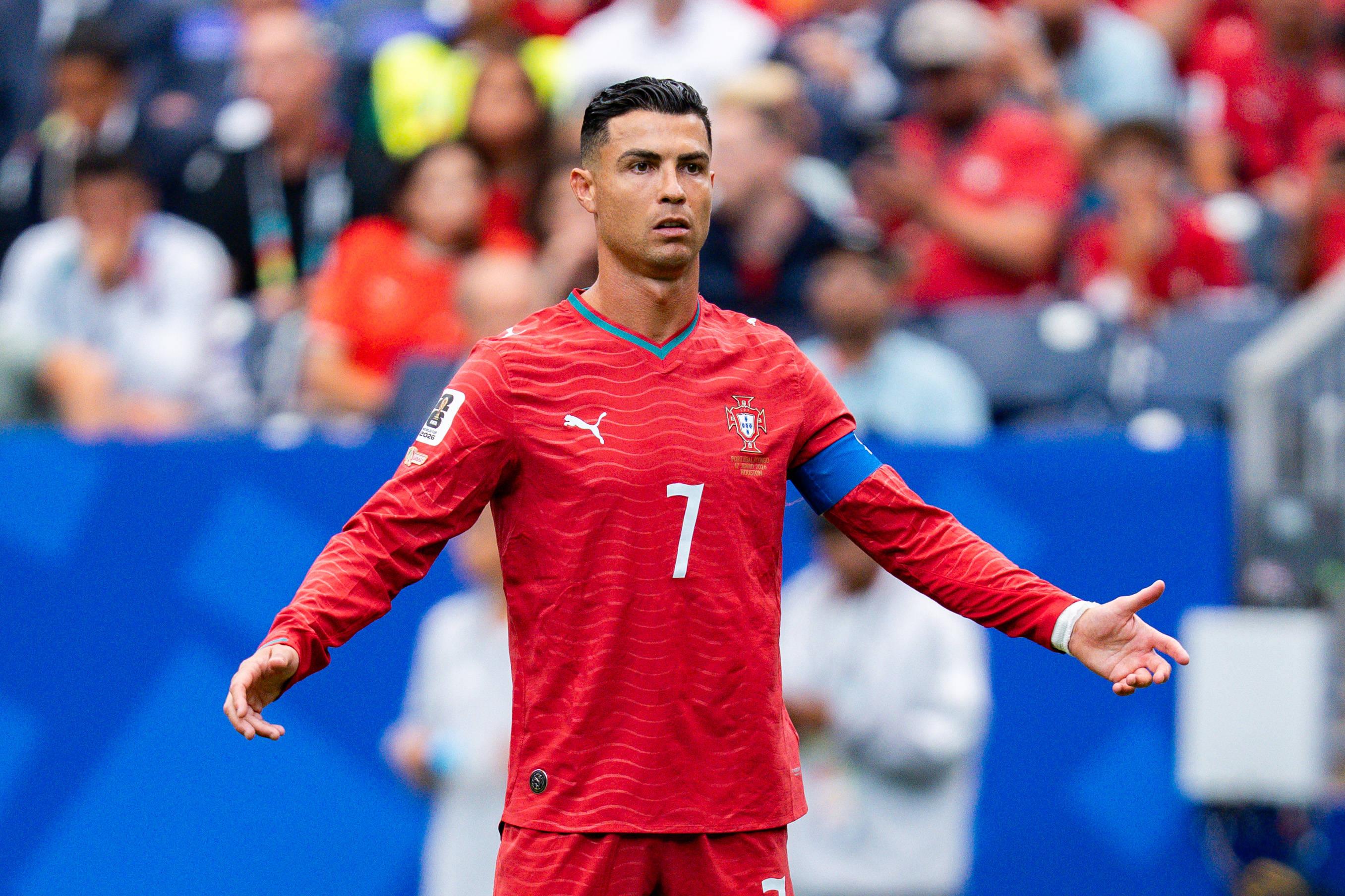 Cristiano Ronaldo ficou em 'branco' diante da RD Congo
