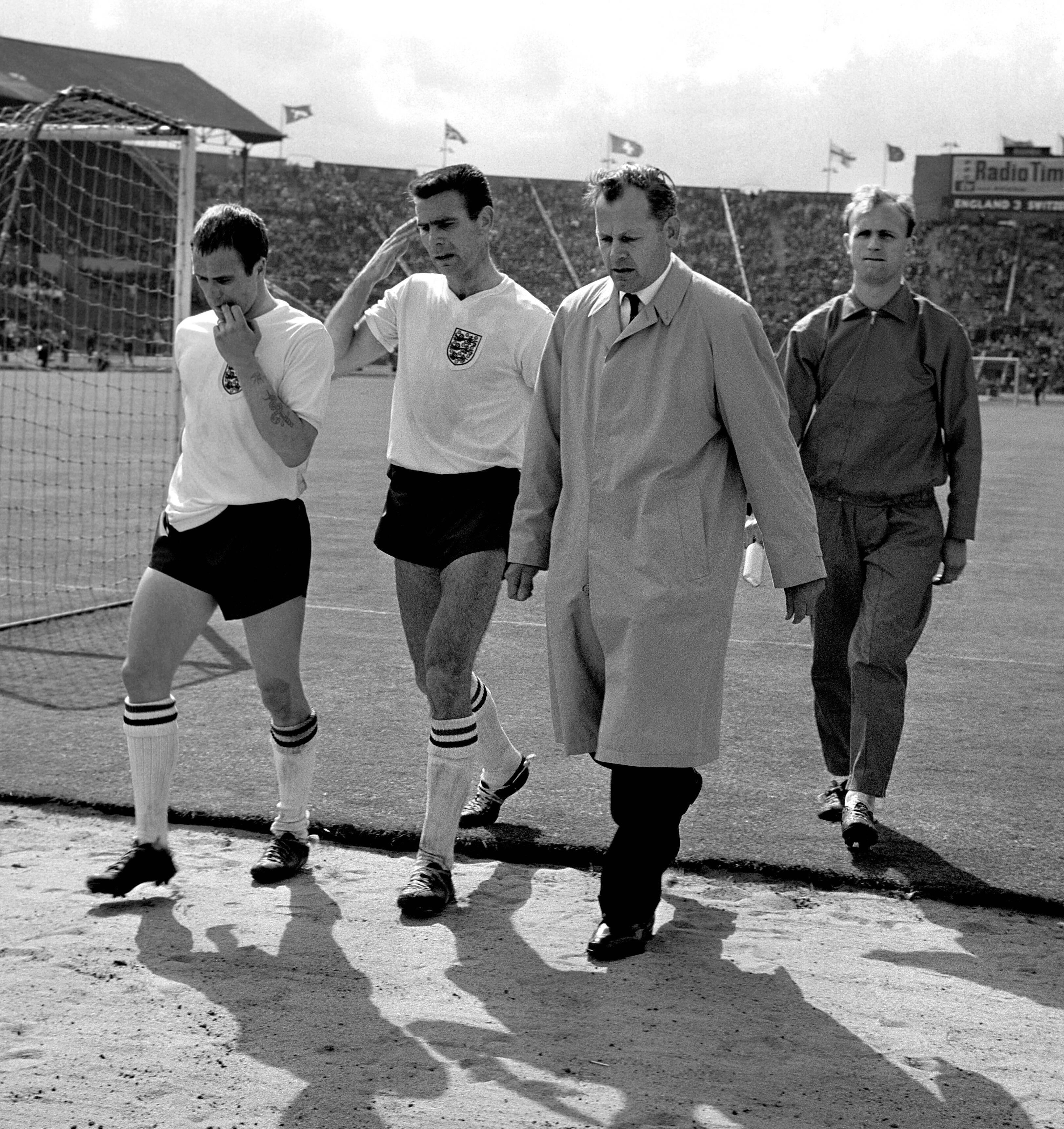 Quatro fases finais para Walter Winterbottom: 1950, 1954, 1958 e 1962 (IMAGO)