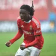 Jaden Umeh, extremo do Benfica - Foto: Miguel Nunes