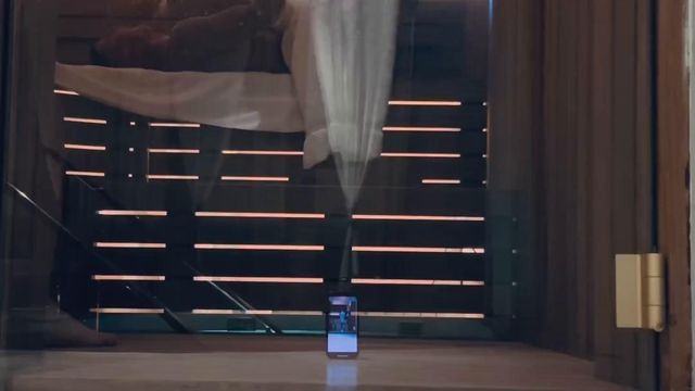 Georgina e Cristiano Ronaldo em 'modo sauna'