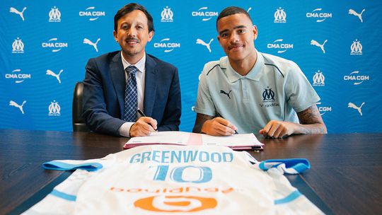 Oficial: Mason Greenwood é reforço do Marselha