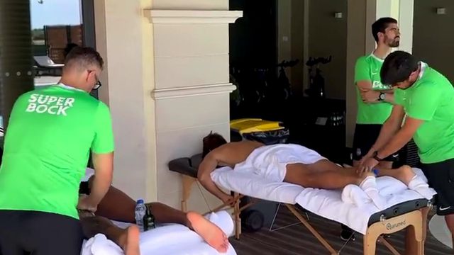 Treino de recuperação dos leões na ressaca do empate