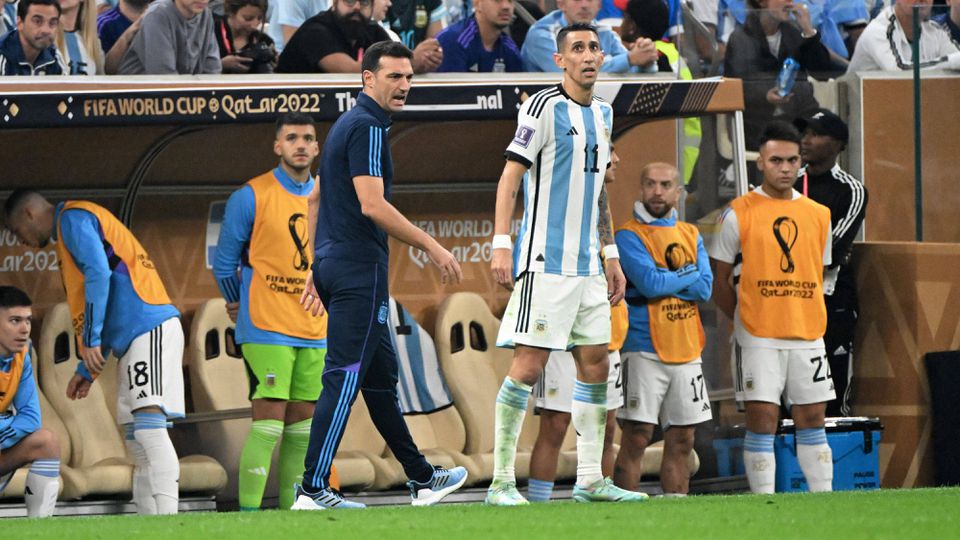 Scaloni aprova futuro de Di María como treinador