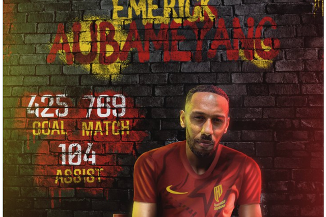 Oficial: Aubameyang é reforço do Al Qadsiah