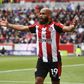 Bryan Mbeumo marcou pelo Brentford ao Man. United na época passada