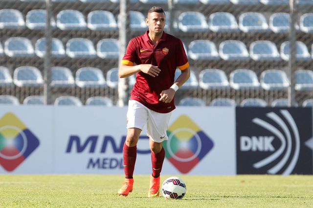 Leandro Castan na Roma em 2014, ano em que lhe foi diagnosticado um tumor (IMAGO)