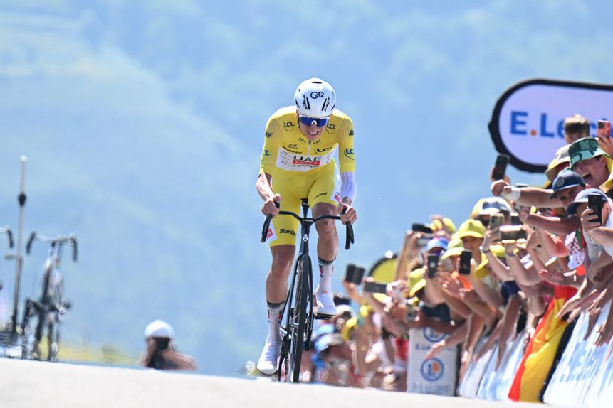 Tadej Pogacar venceu 13.ª etapa da Volta a França e cimentou liderança