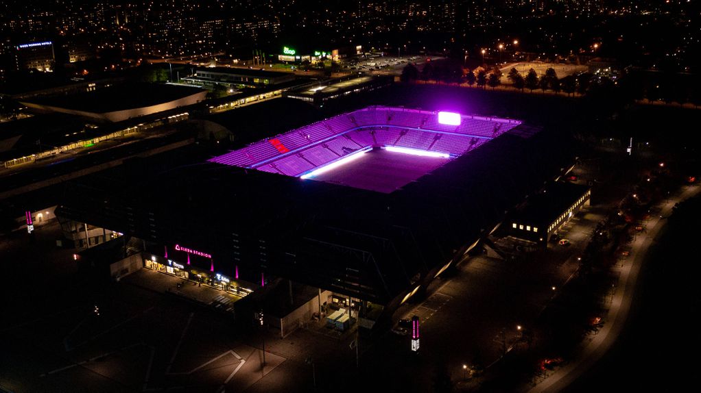 Estádio Eleda, do Malmo, na Suécia