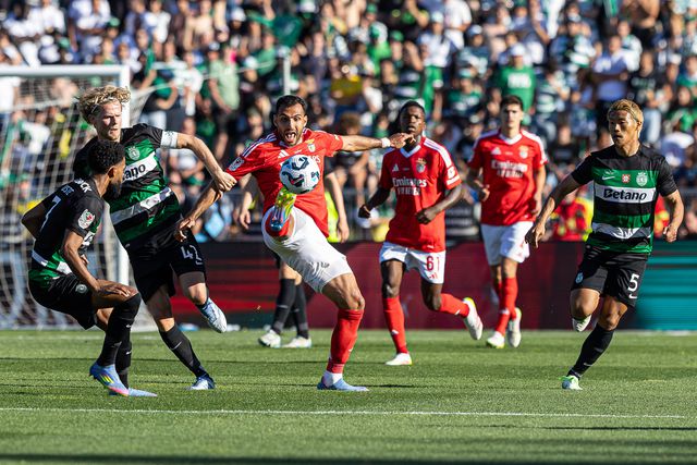 Duelo entre Benfica e Sporting na Taça de Portugal na época passada