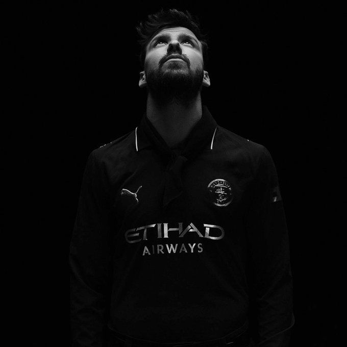 Nova camisola do Man. City (Foto: Man. City)