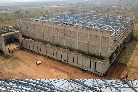 Lunda Norte volta a sonhar: obras do Pavilhão Multiuso são retomadas após mais de uma década