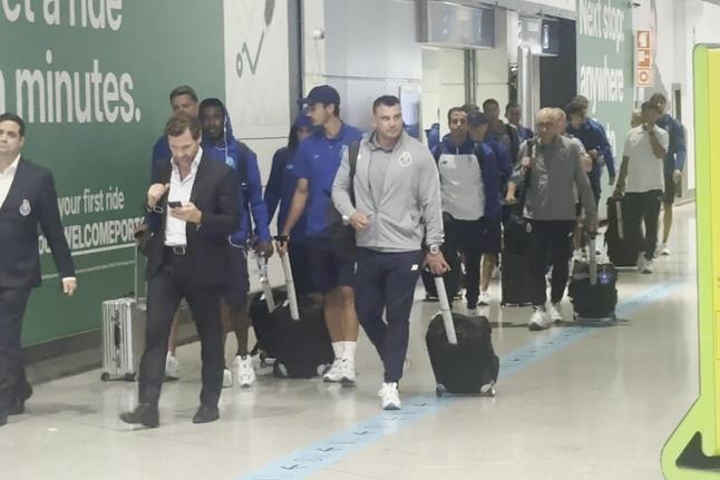 FC Porto de regresso a casa após estágio em Inglaterra