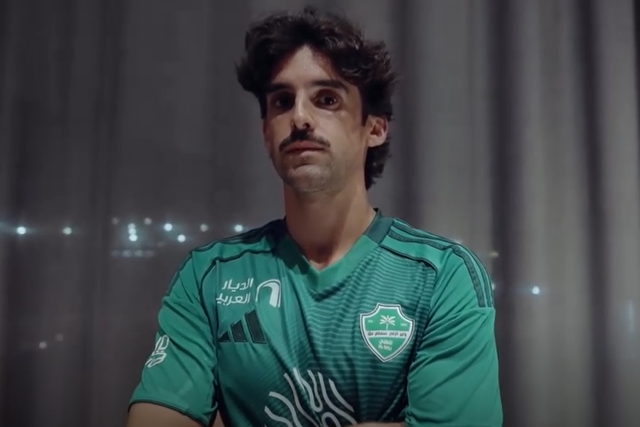 Trincão já com a camisola do Al Ahli - Foto: AL AHLI SFC