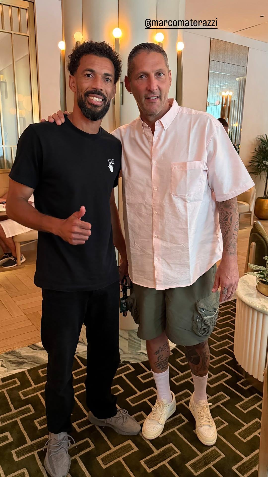 Vozinha com Materazzi - Instagram/Vozinha