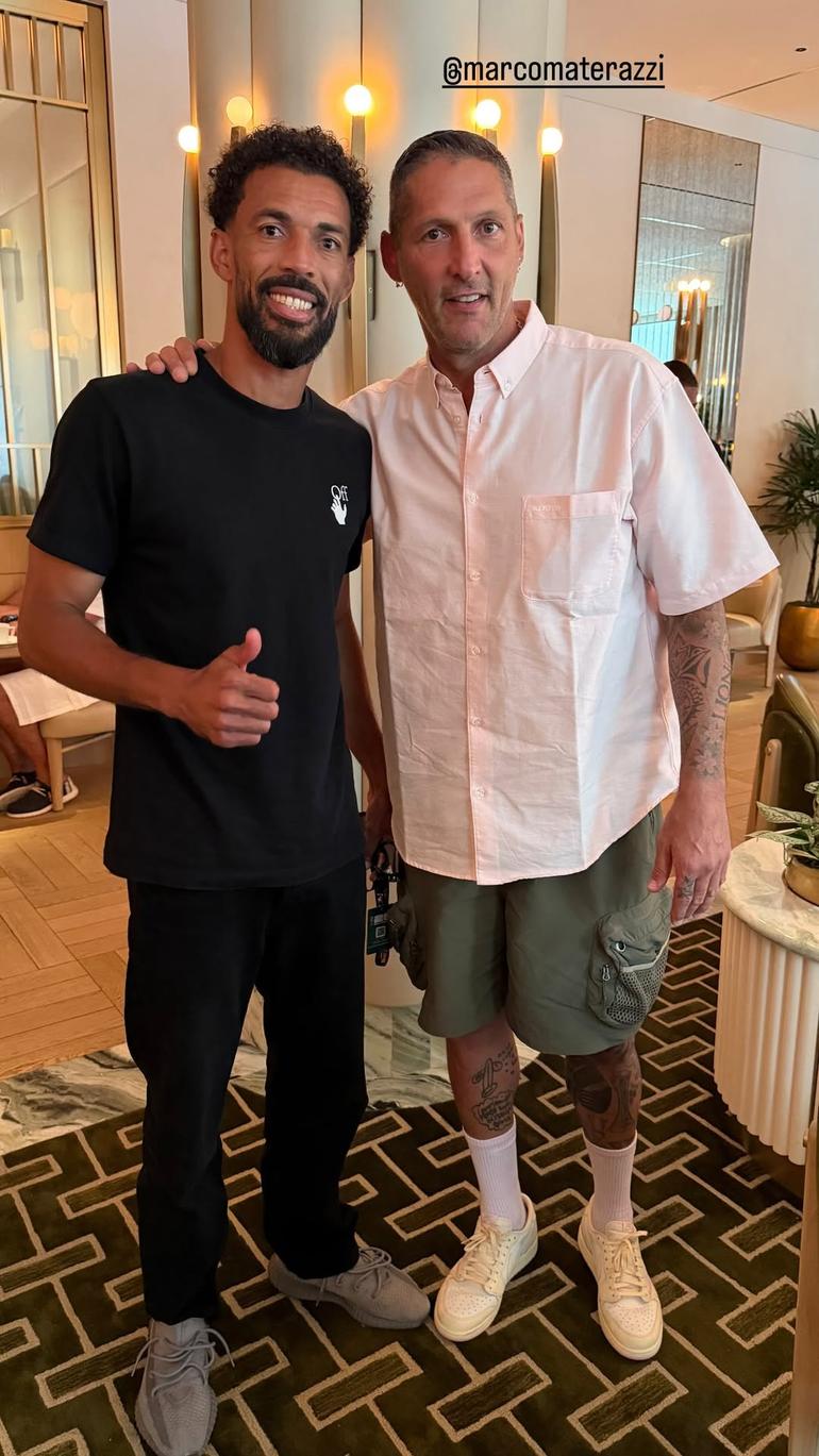 Vozinha com Materazzi - Instagram/Vozinha