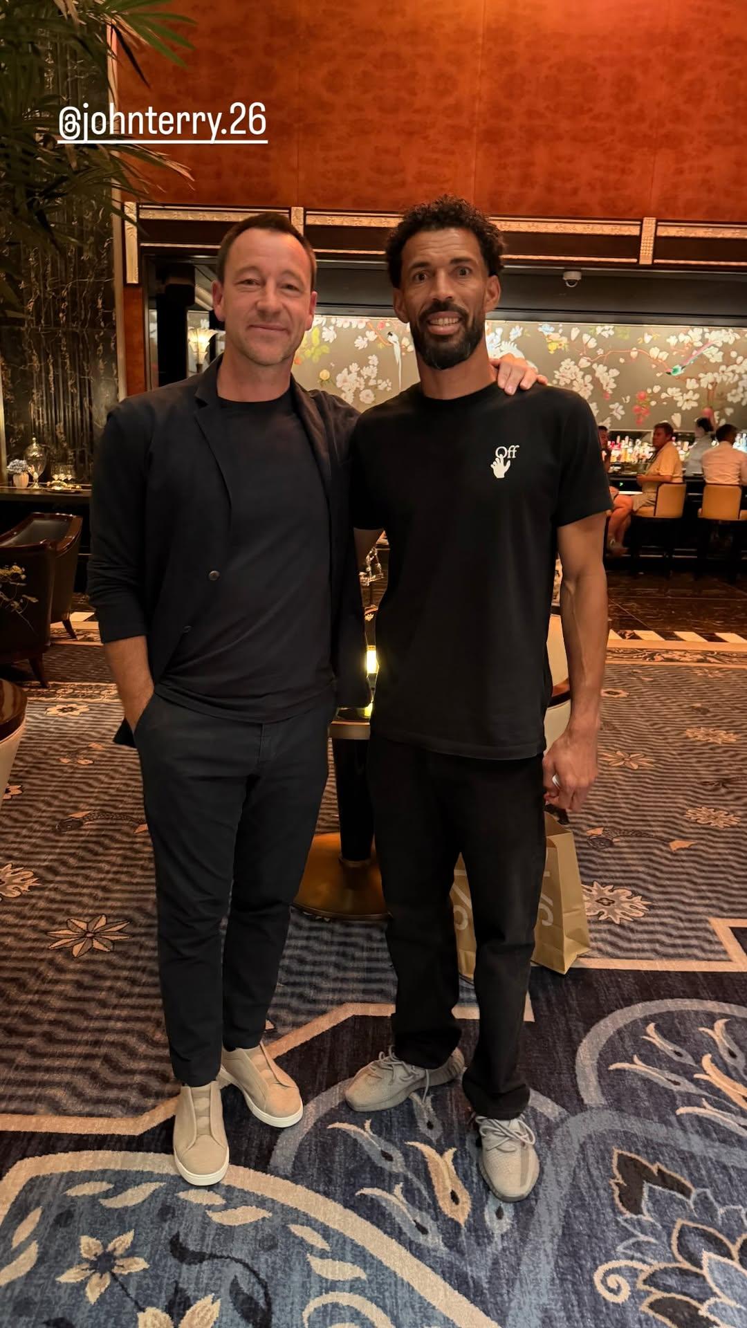 John Terry e Vozinha - Instagram/Vozinha