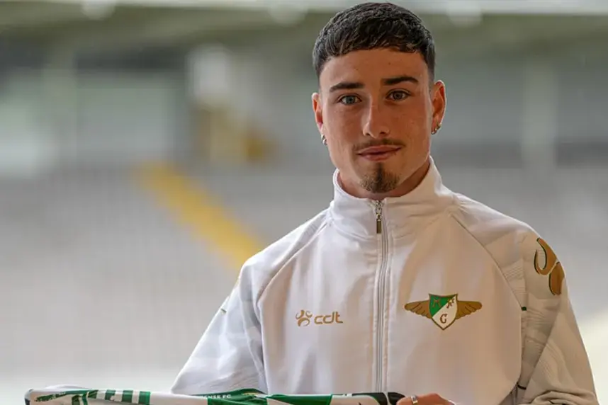 Joel Jorquera desvinculou-se do Moreirense, com quem tinha mais um ano de contrato, e assinou pelo Murcia — Foto: Moreirense