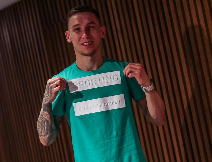 Sukhov é o segundo reforço dos leões para 2026/27. Foto: Sporting