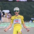 Tadej Pogacar somou a 25.ª vitória em etapas do Tour      Fotografia Imago