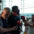 As imagens da chegada de Durán, reforço do Benfica