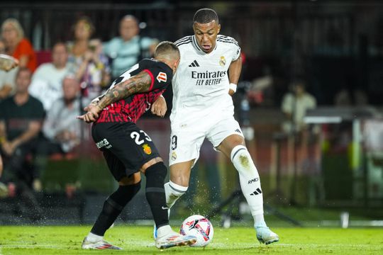 Mbappé em branco no empate do Real Madrid contra o Maiorca