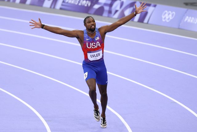 Noah Lyles desafiado a correr contra jogador da NFL