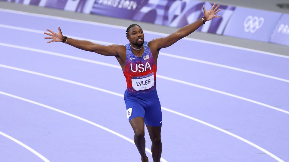 Noah Lyles desafiado a correr contra jogador da NFL