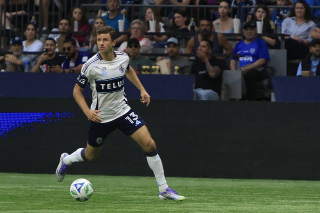 Thomas Muller estreou-se pelo Vancouver Whitecaps