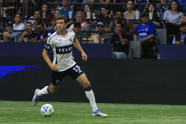 Thomas Muller estreou-se pelo Vancouver Whitecaps