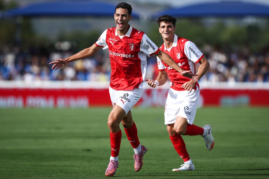 Jovem médio estreou-se a marcar na elite bracarense (Foto: Rodrigo Antunes/LUSA)
