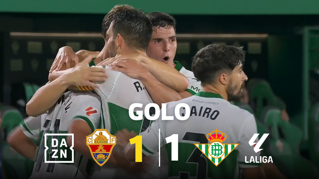 Grande assistência portuguesa no empate do Elche