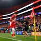 Festejos de Kokçu e Akturkoglu no Benfica