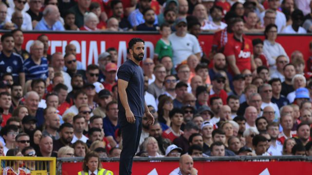 Ruben Amorim, treinador do Manchester United