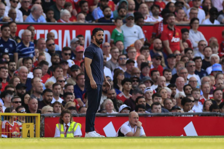 Ruben Amorim, treinador do Manchester United