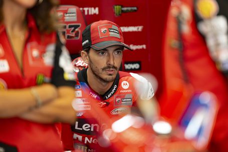 'Pecco' Bagnaia avisa Ducati: «Estou a ficar sem paciência»