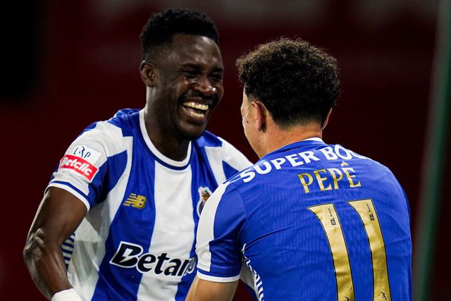 Zaidu assistiu Pepê no segundo golo do FC Porto Foto: FC Porto