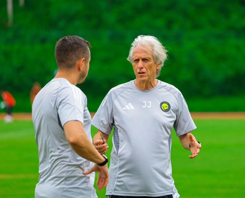 Jorge Jesus treina o Al Nassr