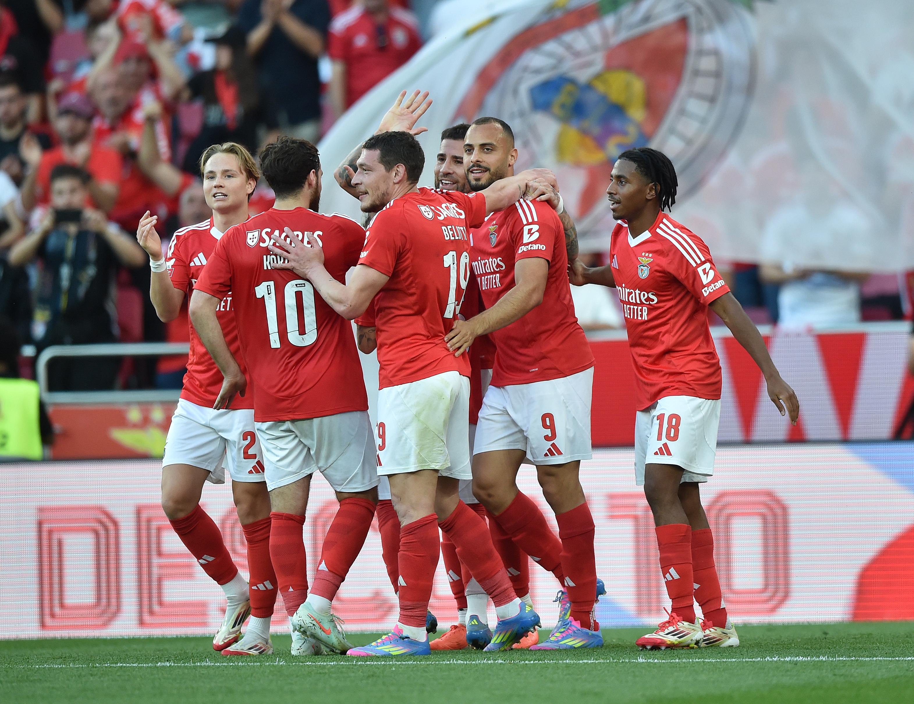 9.º: Benfica-Aves SAD (6-0), 27 de abril de 2025, 31.ª jornada da Liga - Foto: Miguel Nunes