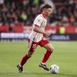 Tsygankov, jogador do Girona a forçar a saída