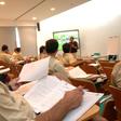 Curso de treinadores em 2006 — há 20 anos a gestão da carga cognitiva ainda era filão por explorar. Foto A BOLA
