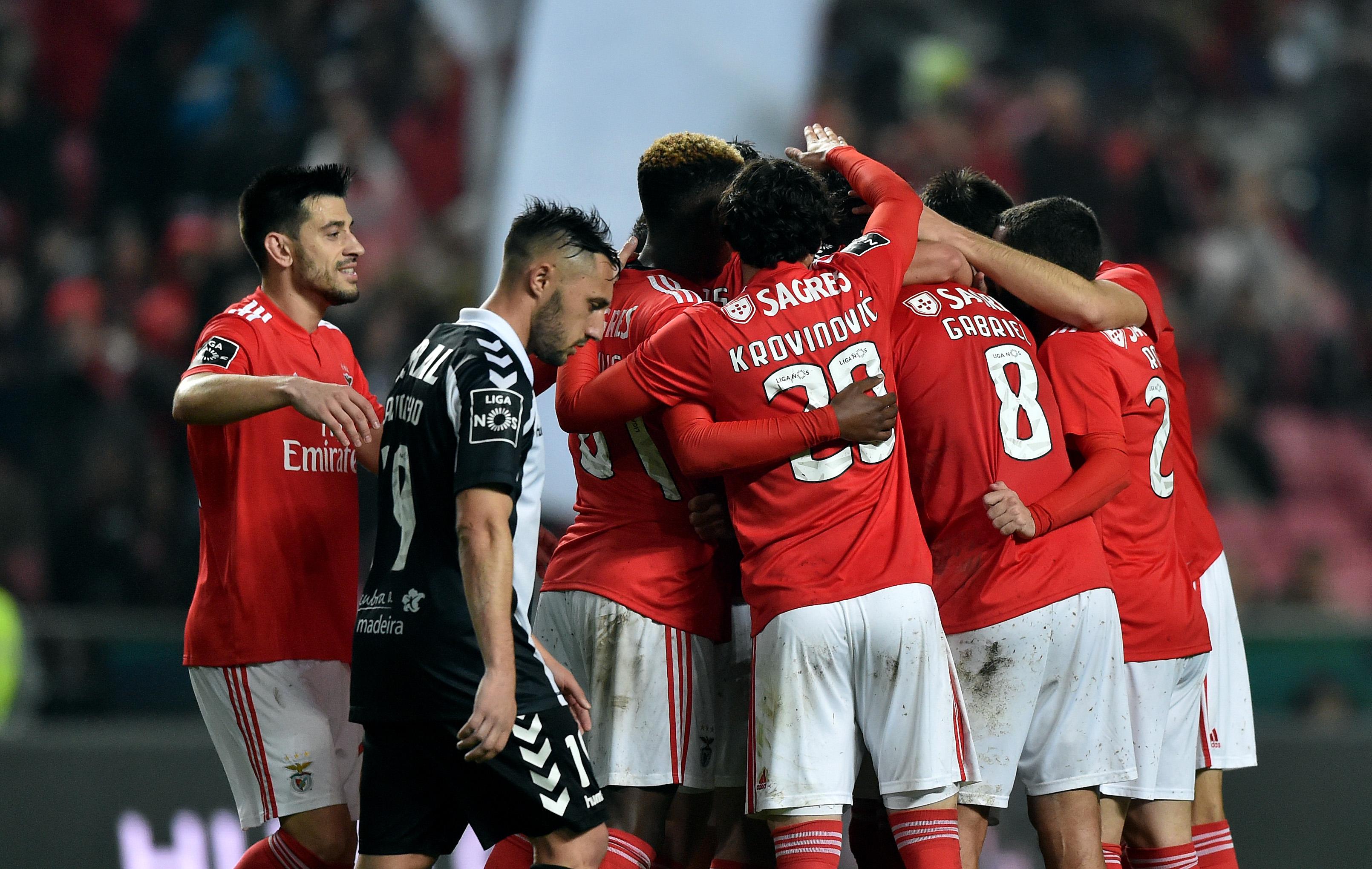 1.º: Benfica-Nacional (10-0), 10 de fevereiro de 2019, 21.ª jornada da Liga - Foto: Miguel Nunes