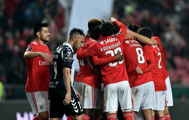 1.º: Benfica-Nacional (10-0), 10 de fevereiro de 2019, 21.ª jornada da Liga - Foto: Miguel Nunes