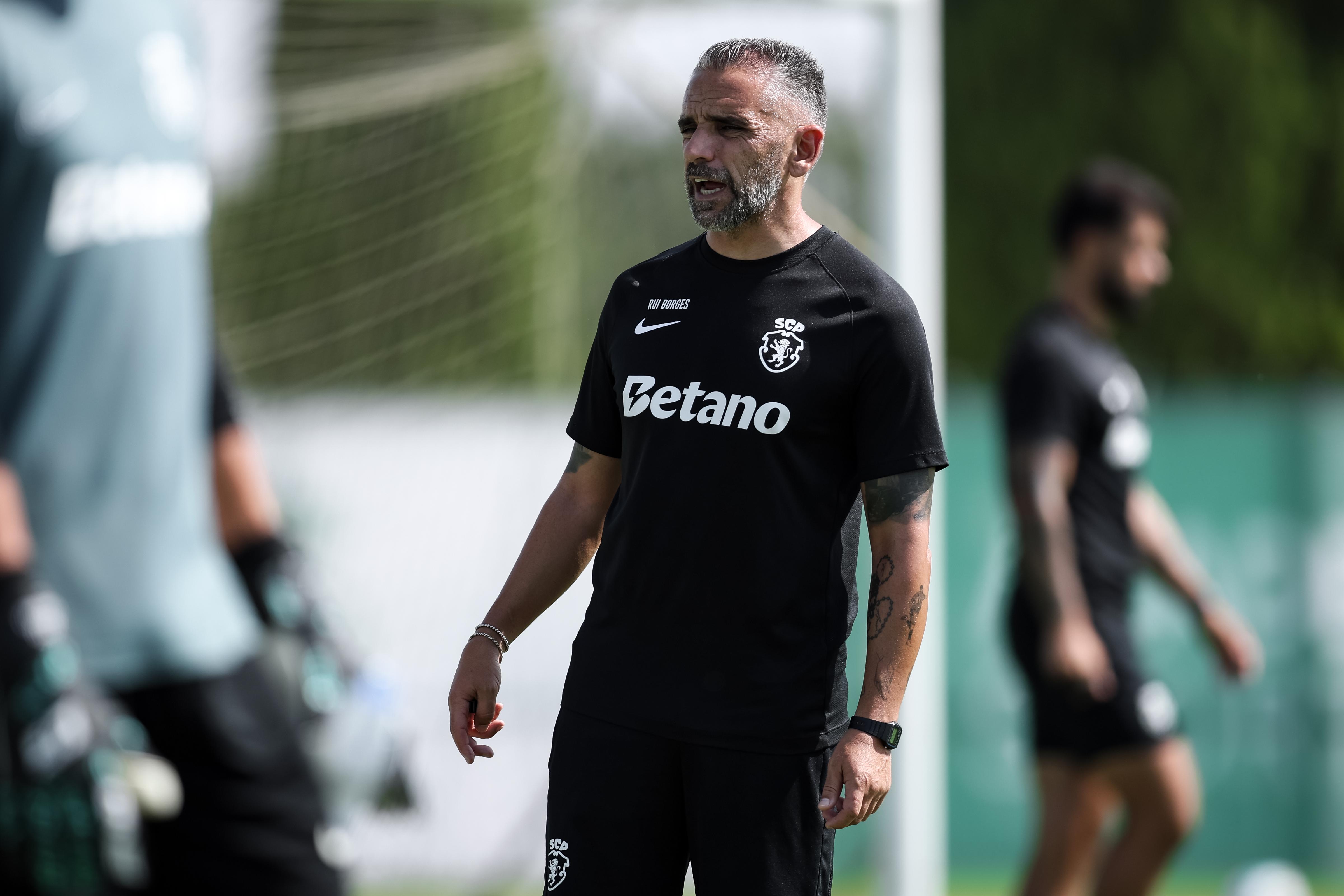 Rui Borges continua sem poder contar com Ioannidis a cem por cento (Foto Sporting CP)
