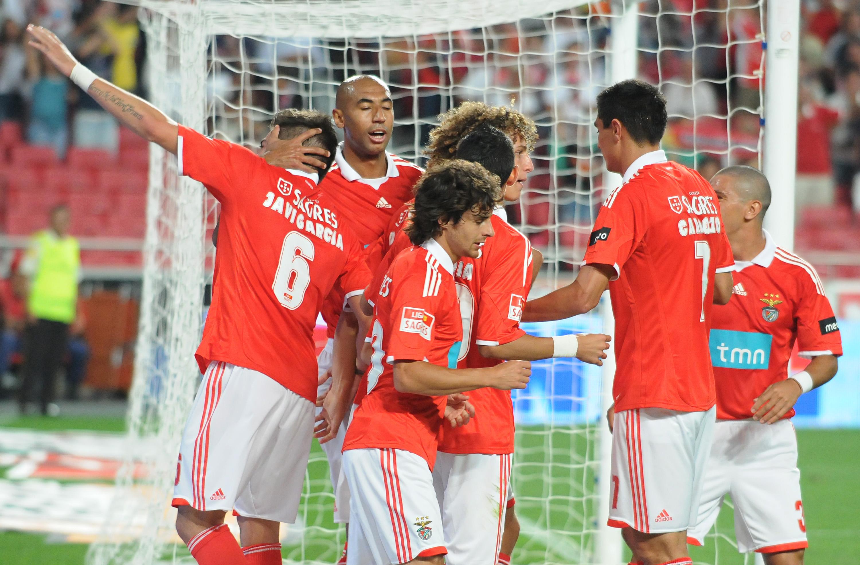 2.º: Benfica-Vitória de Setúbal (8-1), 31 de agosto de 2009, 3.ª jornada da Liga - Foto: Alexandre Pona/ASF