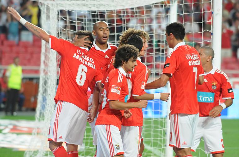 2.º: Benfica-Vitória de Setúbal (8-1), 31 de agosto de 2009, 3.ª jornada da Liga - Foto: Alexandre Pona/ASF