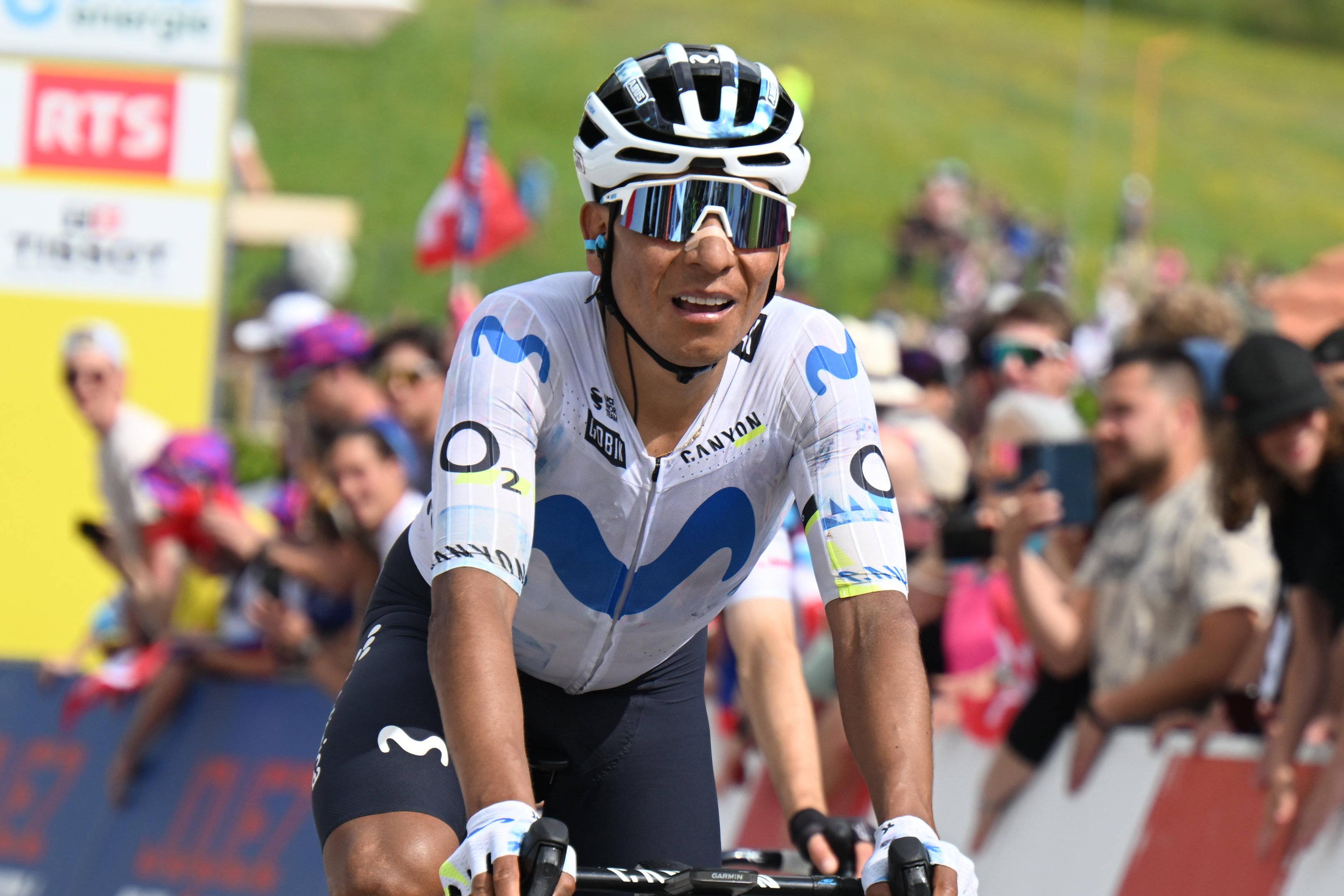 Nairo Quintana queria despedir-se da Vuelta mas terá de fazê-lo no Mundial, no Canadá. IMAGO
